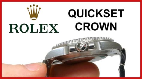 correct rolex crown.